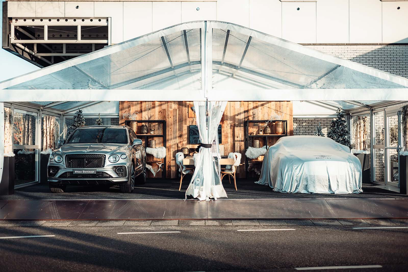 Van Dalsen Alu boogtent 10 meter 1 bentley